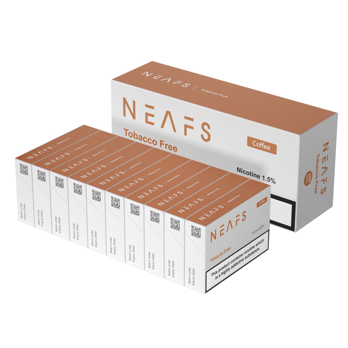 NEAFS Coffee Tobacco Free Heated Sticks